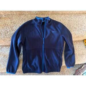 Land's End boys large zip up jacket